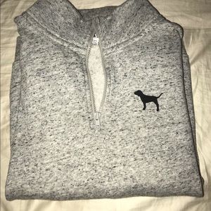 Pink Victoria’s Secret Pullover.